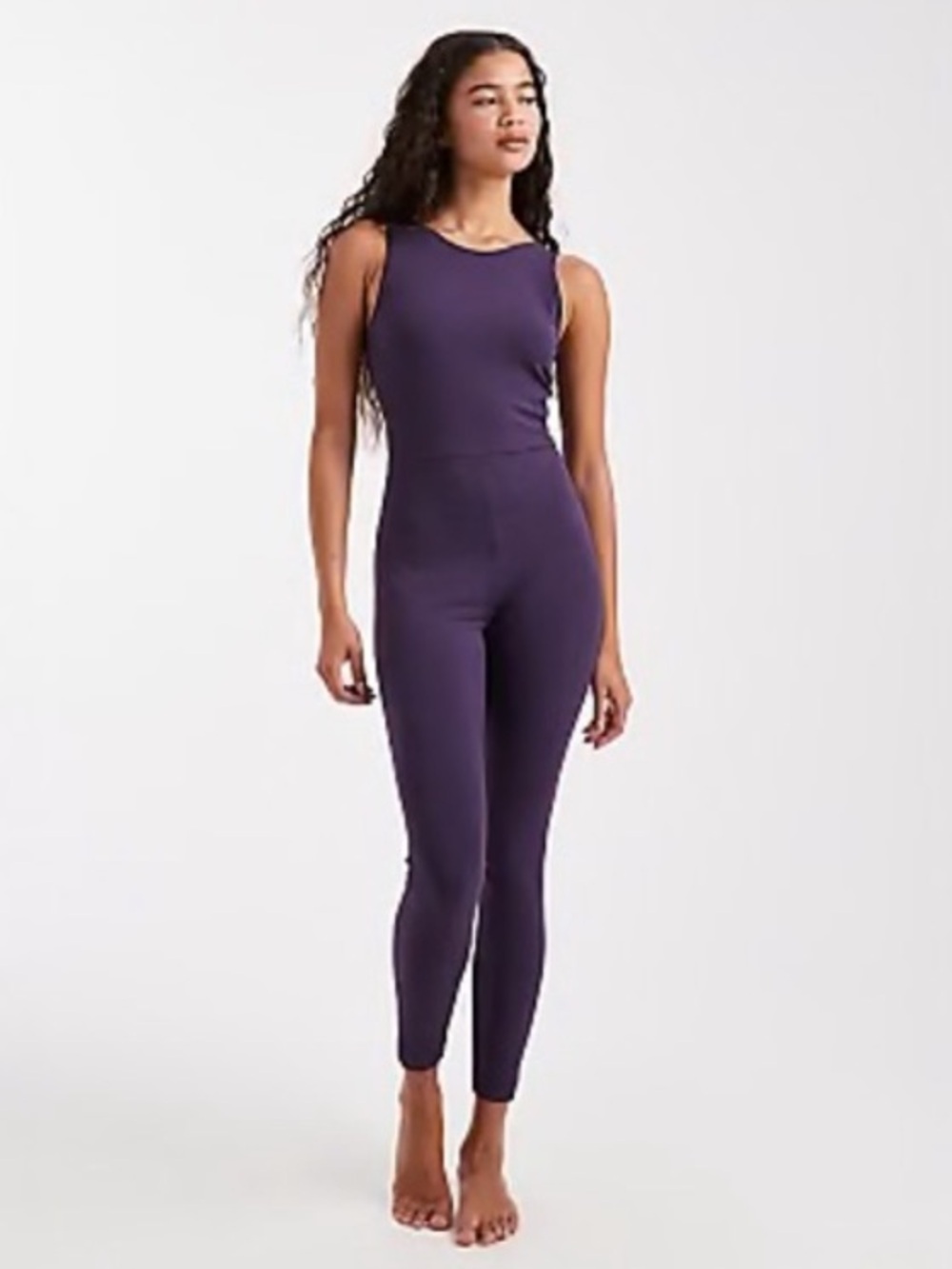 Adidas Motion Ones Jumpsuit Aurora Plum Purple Size Small JM4500 NWT